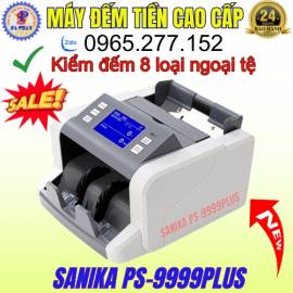 MÁY ĐẾM TIỀN SANIKA GALAXY PS-9999PLUS (NEW 2025)