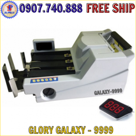 MÁY ĐẾM TIỀN GLORY GALAXY-9999 NEW 2025