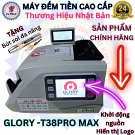 MÁY ĐẾM TIỀN GLORY -T38PROMAX NEW2025