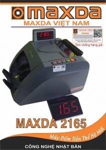 MÁY ĐẾM TIỀN MAXDA 2165