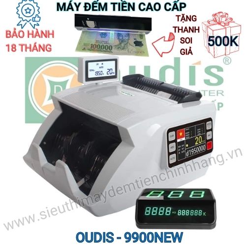 MÁY ĐẾM TIỀN OUDIS 9900NEW