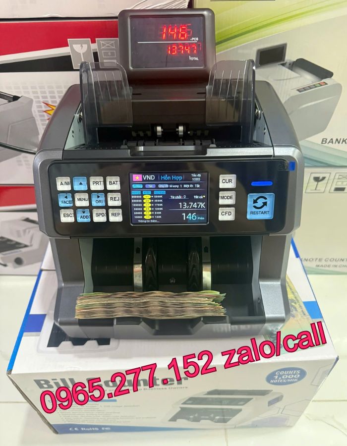 Máy đếm tiền slc AL-9201plus